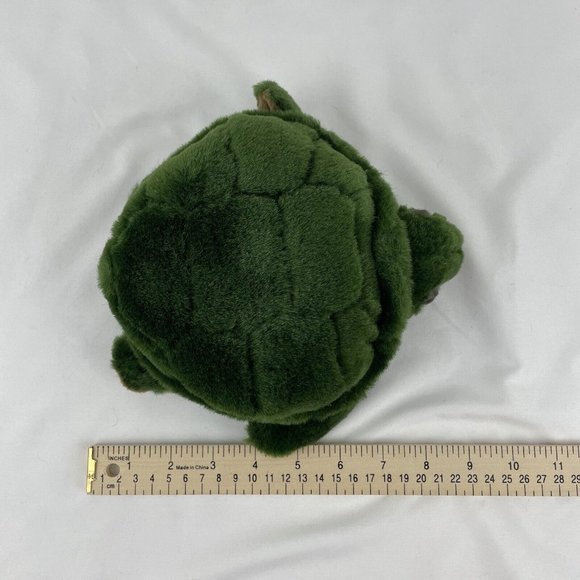 JLI Green Sea Turtle 9” Plush Realistic Stuffed Animal Vintage 1994 - Picture 5 of 5